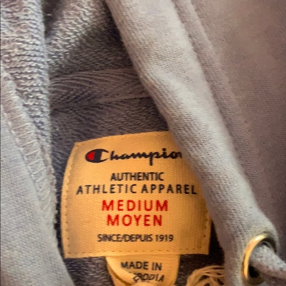 BLUE CHAMPION HOODIE - Picture 3 of 5